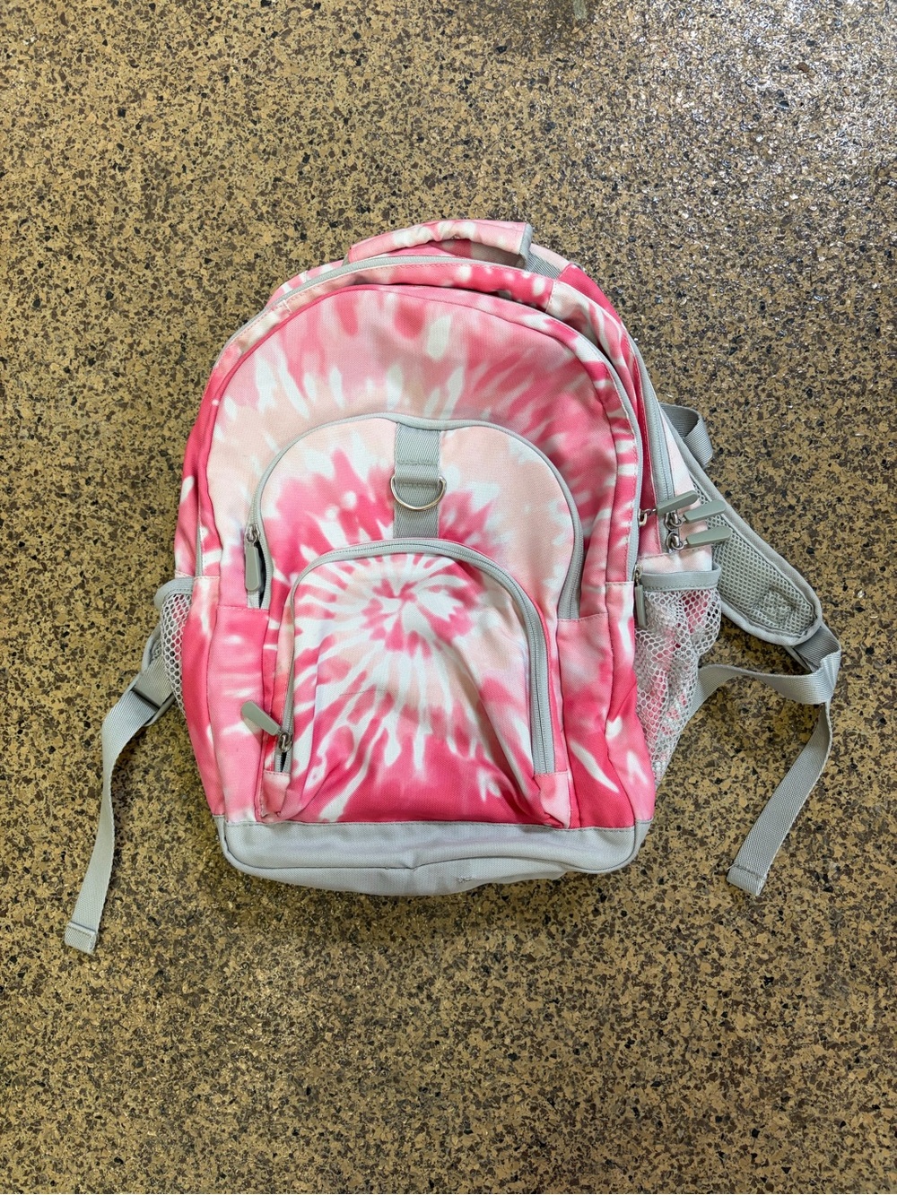 Pottery Barn Teen Pink Tie-Dye Backpack